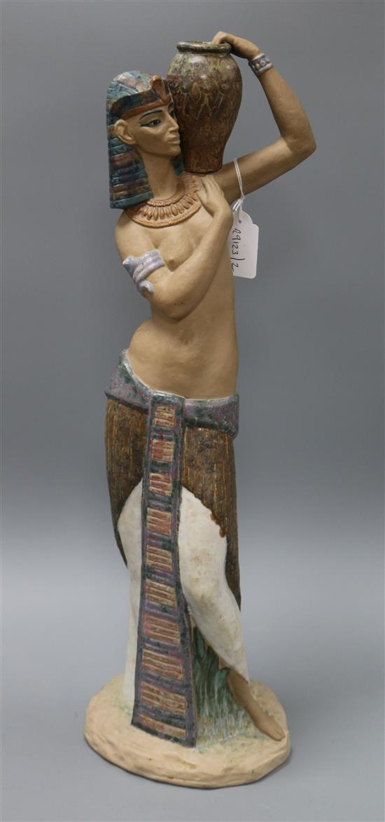 A Lladro figure of an Egyptian water carrier height 56cm